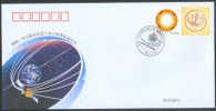 PFTN.ZGTY-02 ENTRANCE OF CHANG´E-1 TO THE EARTH-MOON TRANSFER ORBIT COMM.COVER - Brieven En Documenten