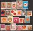 Petit Lot De 22 Armoiries - Stamps