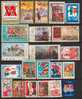 Petit Lot De 22 Drapeaux Rouges - Stamps