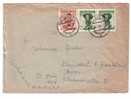 AUTRICHE Lettre Pour L´ALLEMAGNE / ÖSTERREICH Brief Nach Deutschland (1954) - Yvert 746 & 2 X 801 - Briefe U. Dokumente