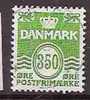 DENMARK - SERIE COURANTE - GRAVÉ - Yvert # 1030 - VF USED - Gebruikt