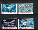 ROMANIA/RUMANIA  1.984  Y&t 295/98  Serie Completa  AVIONES/AIRPLANES   SDL-58 - Collections