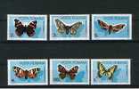 ROMANIA/RUMANIA  1.985  Y&t 3587/92  Serie Completa  MARIPOSAS   SDL-61 - Lotes & Colecciones