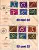 OLYMPIC GAMES- 1960  2 FDC A+B (perf.+ Imperf.) BULGARIA / Bulgarie - Zomer 1960: Rome