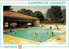 Carte Postale  73. Ruffieux  La Piscine Du Saumont Trés Beau Plan - Ruffieux