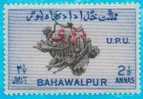 Inde ; Bahawalpur Service 28 (1949); Neuf , Charnière ," 75ème UPU " Cote : 22.00 Eur. - Bahawalpur