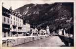 CPA Belle Carte FRANCE Moutiersles Quais De L'isere - REAL PHOTO - - Moutiers