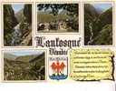 LANTOSQUE -  4 Vues - Blason - Légende - Lantosque