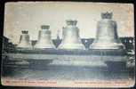 R!R!, Switzerland,Rorschach,Bell,Glocken,For New Church,On Railway Station,with Weight In KG,vintage Postcard,damaged - Coira