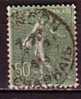 M0262 - FRANCE Yv N°198 - 1903-60 Semeuse A Righe