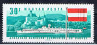 H+ Ungarn 1967 Mi 2323** Donauschiffahrt - Neufs