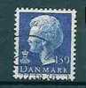 DENMARK - SERIE COURANTE - Reine MARGRETHE II  - Yvert # 593 - VF USED - Usado