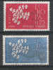 Europa  France  1961  - YT 1309 Et 1310  Oblitérés - 1961