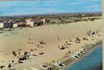 CP 1960 MARSEILLAN PLAGE - LA PLAGE ET BORDS Maisons ,pédalos .. - Marseillan