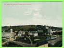 STE-ANNE DE BEAUPRÉ,QUÉBEC - LE VILLAGE ET LA GARE VU DE LA RIVIÈRE - - Ste. Anne De Beaupré