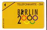 SPECIALITY ! OLYMPIC GAMES Berlin 2000.( Germany Rare Proof Card Without Chip ) Jeux Olympiques Olympia Juegos Olímpiadi - Olympische Spelen