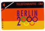 SPECIALITY - OLYMPIC GAMES Berlin 2000.( Germany Rare Proof Card Without Chip ) Jeux Olympiques Olympia Juegos Olímpiadi - Olympische Spelen