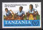1981 TANZANIE ENFANTS HANDICAPES ET VANNERIE - Behinderungen