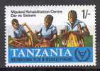 1981 TANZANIE ENFANTS HANDICAPES ET VANNERIE - Handicaps