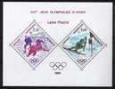 SUPER OPPORTUNITE : MONACO BLOC FEUILLET JO LAKE PLACID 1980 Xx  LUXE - Hockey (Ice)