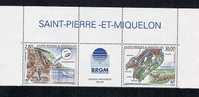 SPM     Neuf **   Y. Et T.  N° 619A  Triptyque        Cote: 9.20 Euros - Unused Stamps