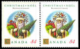 Canada (Scott No.1454i - Noël 1993 Christmas) (**) Paire /Pair - Gebraucht