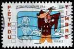 FRANCE 4148 (o) 2008 Fête Du Timbre : Hommage à Tex AVERY Droopy Avec Le Loup Wolf (Cartoon Dessin Animé) 2 - Stripsverhalen