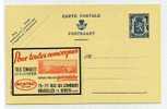 REMORQUES / ESSIEUX / POUR TRACTEUR / AGRICULTURE / PUBLIBEL 504  / ENTIER POSTAL BELGIQUE - Camions