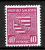 2725) SBZ Sachsen Mi.Nr. 84Yc Postfrisch ** - Postfris