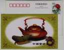 Yixing Pottery Tea Pot Culture,China 1999 Liaoning Advertising Pre-stamped Card - Porcelana