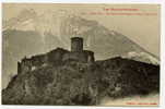 1911 ARGELES Chateau De BAUCENS Et Massif De Viscos - Argeles Gazost