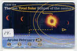 ARUBA (14) Télécarte  Solar Eclipse Telefonkarte Phonecard Telefoonkaart - Aruba