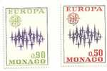 Monaco N°883 Et 884 Neuf** Europa 1972 - 1972