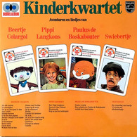 * 2LP * KINDERKWARTET (Beertje Colargol / Pippi Langkous / Paulus De Boskabouter / Swiebertje) - Kinderlieder