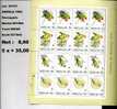 Angola 1992  Perroquet Protection Oiseaux  Yv 862/865 Michel 891/894  Scott 837/840 ++ Kleinbogen 4 Satze - Perroquets & Tropicaux