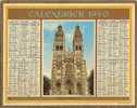 CALENDRIER 1970 Saone Et Loire Oberthur - Formato Grande : 1961-70