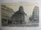 PARIS - Place Denfert Rochereau - Le Lion De Belfort (animée) - Paris (14)