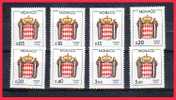 MONACO TAXE N° 75 à 82 Série De 8t. Cote 6,10€ - Postage Due