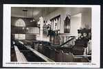 Real Photo Postcard Interior Of Old Canisbay Church Between Mey & John O'Groats Caithness Scotland - Ref B116 - Caithness