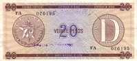 CUBA  20 Pesos  Non Daté   Pick FX36    ***** QUALITE  VF+ ***** - Cuba