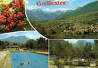 Carte Postale  05. Guillestre La Piscine Et Le Camping  Trés Beau Plan - Guillestre