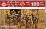 THAILANDE DANSE FOLKLORIQUE 100U UT - Thaïland