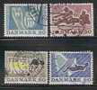 DENMARK - SPORTS - Yvert # 525/8 -  VF USED - Used Stamps