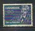 DENMARK - Writer Georg Brandes - Yvert # 529 -  VF USED - Gebraucht