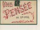 Delcampe - SAINT-POL. - Une Pensée De ... - Saint Pol Sur Ternoise