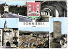 Carte Postale 30.  Sommières Trés Beau Plan - Sommières