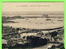 CHERBOURG (50) - PANORAMA DE LA RADE ET DE L´AVANT PORT - A.B. ÉDITEUR - DOS VERT - ÉCRITE EN 1927 - - Gibilterra