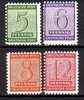 2769) SBZ Mi.Nr. 120X-123X Postfrisch ** - Mint