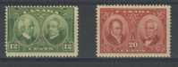 CANADA   N°127   /  128 - Unused Stamps