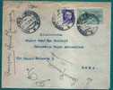 ITALIA  - VF 1937 ESPRESSO COVER NOVARA To ROMA - Arrivo Label At Back - Eilsendung (Eilpost)